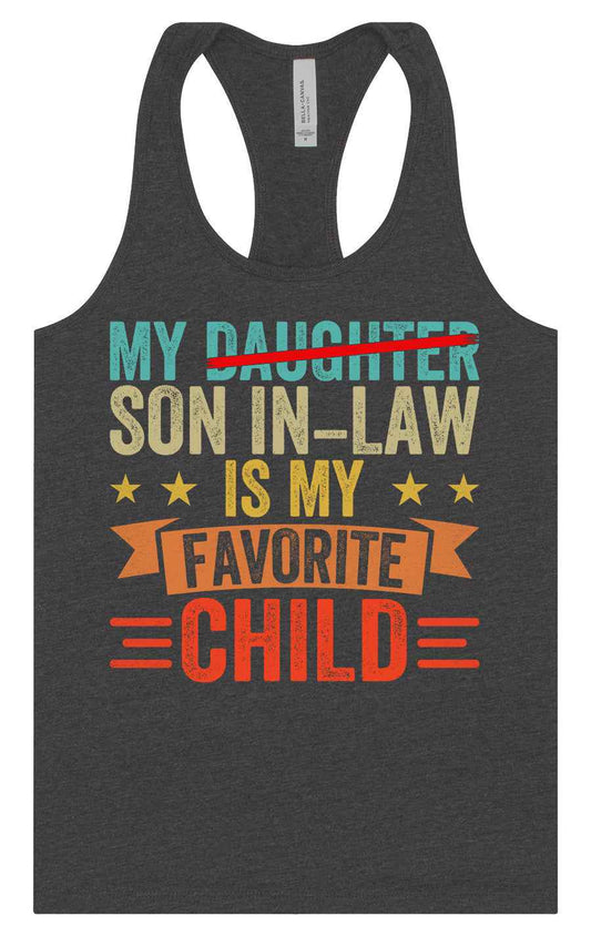 Son in Law is My Favorite Women's Racerback Tank