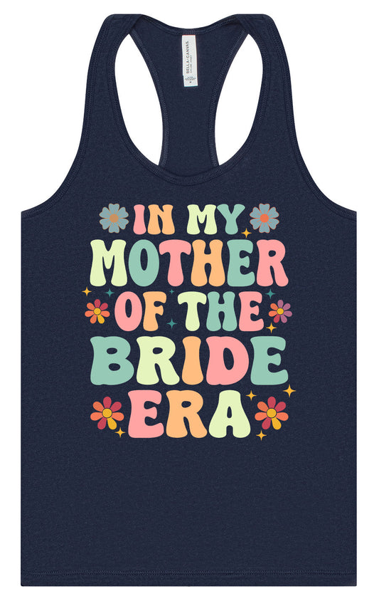 Mother of the Bride Era Women's Racerback Tank