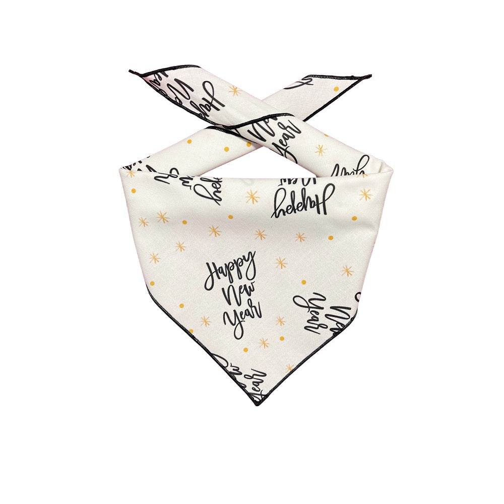 New Years Eve Bandana | Happy New Year | New Years Dog Bandana - Southlake Paws