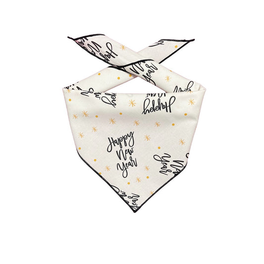 New Years Eve Bandana | Happy New Year | New Years Dog Bandana - Southlake Paws