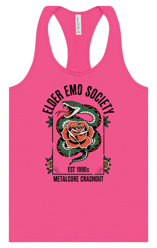 Elder Emo Society Women's Racerback Tank