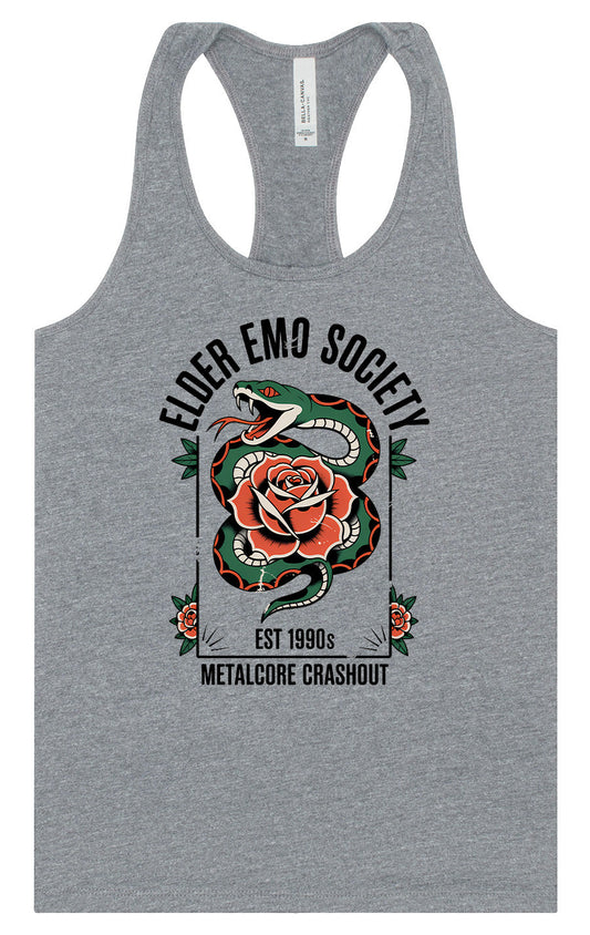 Elder Emo Society Women's Racerback Tank
