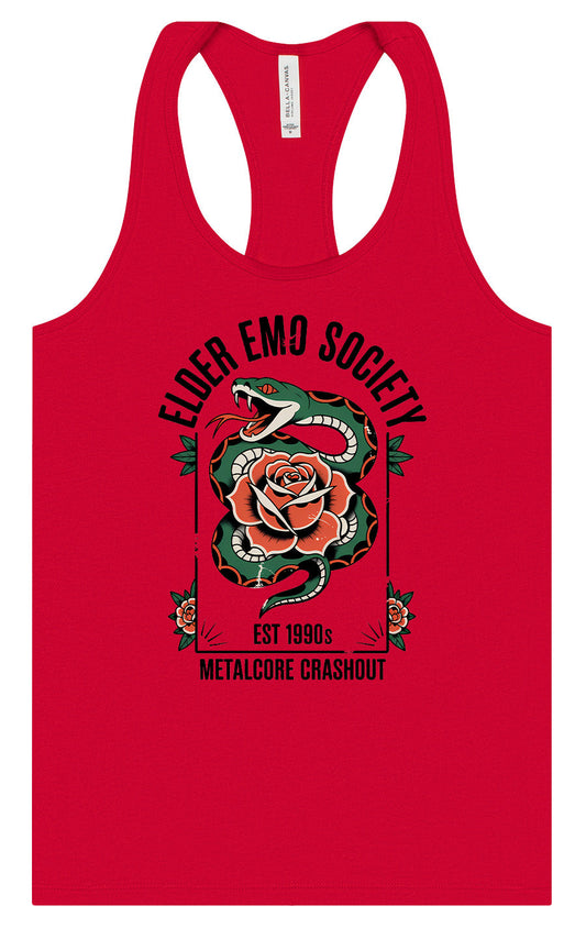 Elder Emo Society Women's Racerback Tank