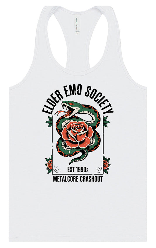 Elder Emo Society Women's Racerback Tank