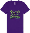 Load image into Gallery viewer, Pinches Get Stitches Unisex V-Neck Shirt

