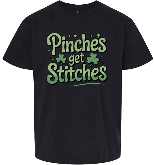 Pinches Get Stitches Children's Gildan Soft Shirt