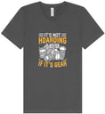 Load image into Gallery viewer, Photography Not Hoarding, It's Gear Unisex V-Neck Shirt
