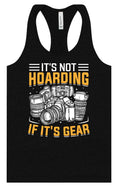 Load image into Gallery viewer, Photography Not Hoarding, It's Gear Women's Racerback Tank
