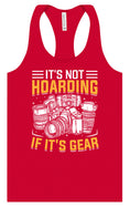 Load image into Gallery viewer, Photography Not Hoarding, It's Gear Women's Racerback Tank
