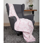 Whisper Throw Blanket Fuchsia