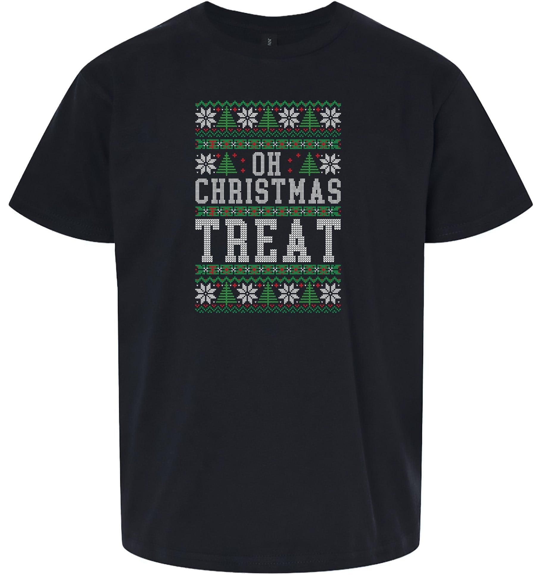 Sweater Style Oh Christmas Treat Children's Gildan Soft Shirt