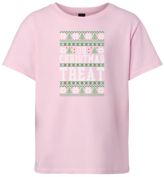 Sweater Style Oh Christmas Treat Children's Gildan Soft Shirt
