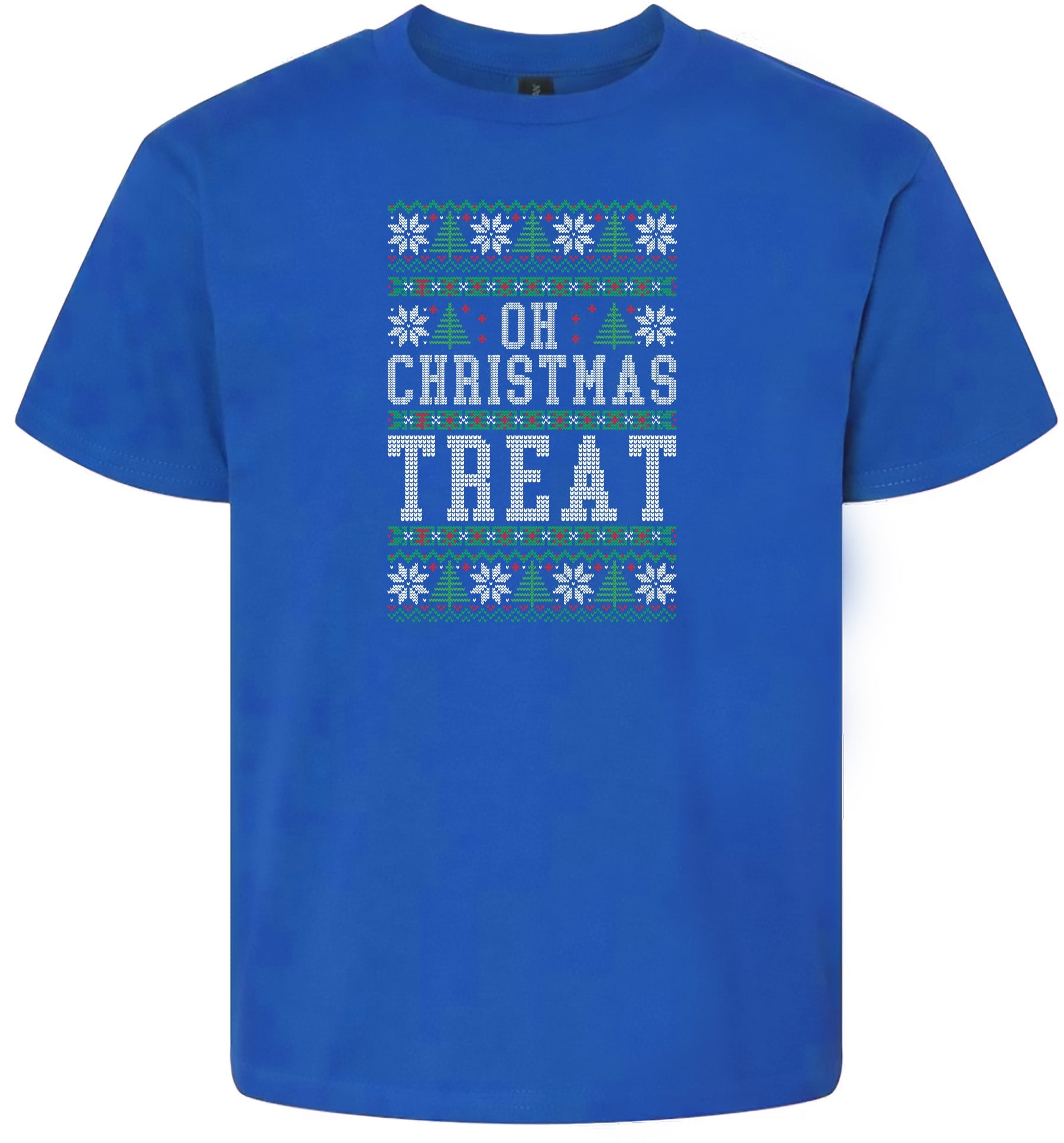 Sweater Style Oh Christmas Treat Children's Gildan Soft Shirt