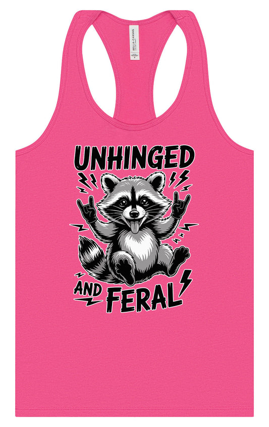 Unhinged and Feral Women's Racerback Tank