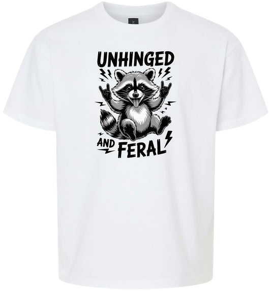 Unhinged and Feral Children's Gildan Soft Shirt
