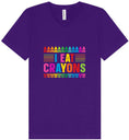 Load image into Gallery viewer, I Eat Crayons Unisex V-Neck Shirt

