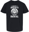 Load image into Gallery viewer, An Old Man with a Bowling Ball Children's Gildan Soft Shirt
