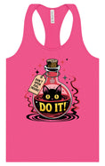 Load image into Gallery viewer, Black Cat Says Do It Women's Racerback Tank
