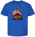 Load image into Gallery viewer, Black Cat Says Do It Children's Gildan Soft Shirt

