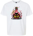 Load image into Gallery viewer, Black Cat Says Do It Children's Gildan Soft Shirt

