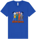 Load image into Gallery viewer, Golden Ghouls Unisex V-Neck Shirt
