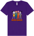 Load image into Gallery viewer, Golden Ghouls Unisex V-Neck Shirt
