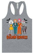 Load image into Gallery viewer, Golden Ghouls Women's Racerback Tank
