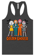 Load image into Gallery viewer, Golden Ghouls Women's Racerback Tank
