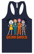 Load image into Gallery viewer, Golden Ghouls Women's Racerback Tank
