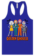 Load image into Gallery viewer, Golden Ghouls Women's Racerback Tank
