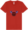 Load image into Gallery viewer, Feral for a Shadow Daddy Unisex V-Neck Shirt
