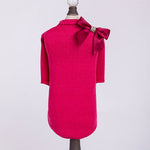 Cocktail Hour Dog Tee Fuchsia