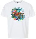 Load image into Gallery viewer, Sea Turtle in the Waves Children's Gildan Soft Shirt
