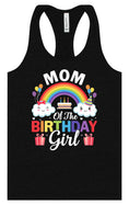 Load image into Gallery viewer, Mom of the Birthday Girl Women's Racerback Tank
