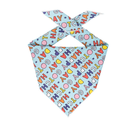 Gotcha Day | Birthday Bandana |  Birthday Dog Bandana | Happy Birthday Bandana - DISCONTINUED FABRIC - Southlake Paws