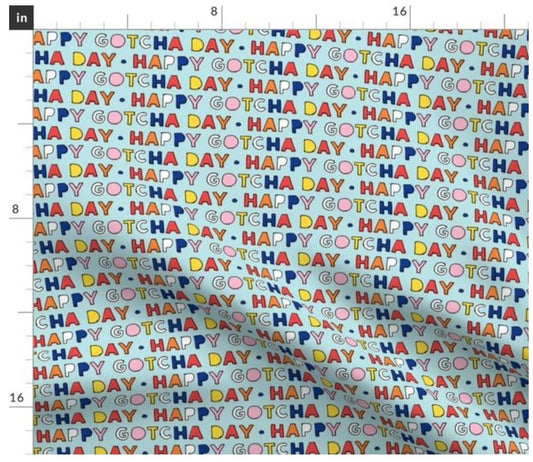 Gotcha Day | Birthday Bandana |  Birthday Dog Bandana | Happy Birthday Bandana - DISCONTINUED FABRIC - Southlake Paws