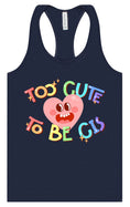 Load image into Gallery viewer, Too Cute to Be CIS Women's Racerback Tank
