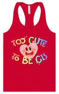 Load image into Gallery viewer, Too Cute to Be CIS Women's Racerback Tank
