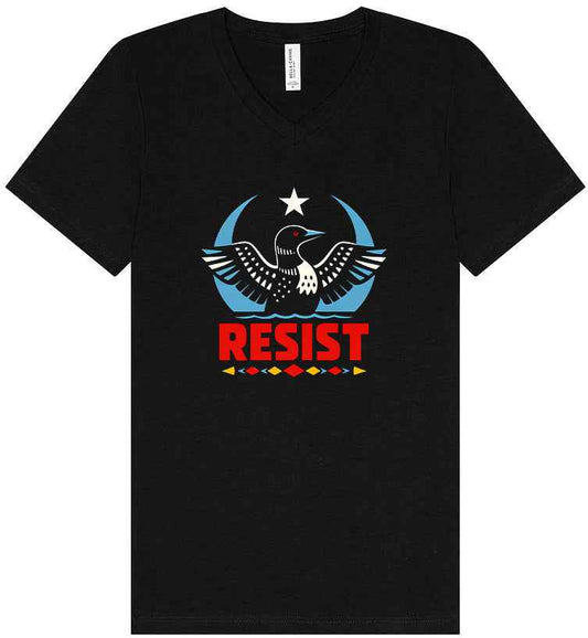 Resist Unisex V-Neck Shirt