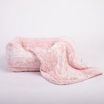 Cashmere Dog Bed Pink Fawn