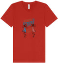 Load image into Gallery viewer, Stars, Stripes, and Women's Rights Unisex V-Neck Shirt
