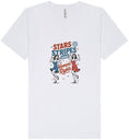 Load image into Gallery viewer, Stars, Stripes, and Women's Rights Unisex V-Neck Shirt
