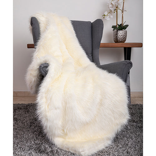 Arctic Throw Dog Blanket Ivory