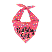 Birthday Bandana | Birthday Girl | Dog Birthday |  Birthday Dog Bandana | Happy Birthday Bandana