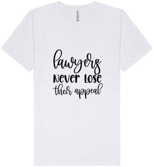 Lawyers Never Lose Their Appeal Unisex V-Neck Shirt