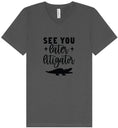 Load image into Gallery viewer, See You Later Litigator Unisex V-Neck Shirt
