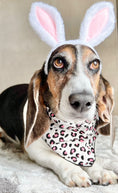 Load image into Gallery viewer, Spring Bandana, Floral Bandana, Flower Bandana, Summer Bandana | Leopard - Southlake Paws
