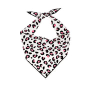 Spring Bandana, Floral Bandana, Flower Bandana, Summer Bandana | Leopard