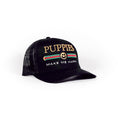 Load image into Gallery viewer, Pup Lux | 5 Panel Hat Mesh Back | Black
