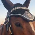 Load image into Gallery viewer, Midnight Black Ultra Bling Horse Browband
